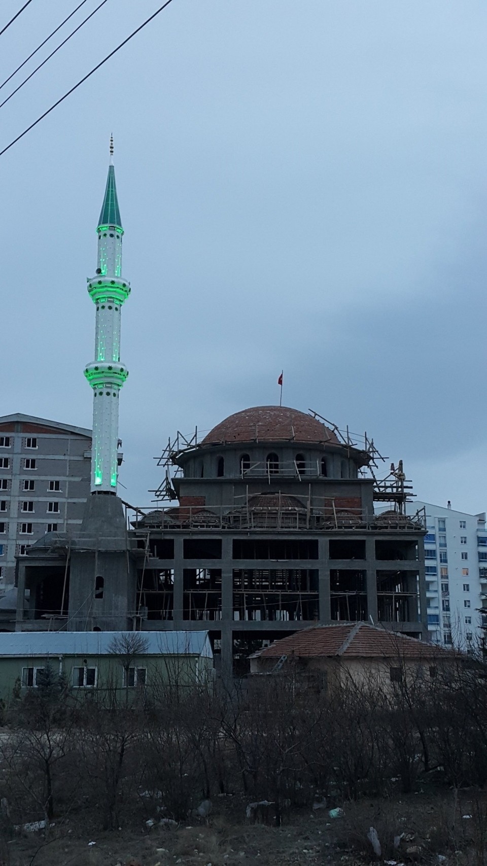 Çelik Minare Ankara Mamak Ege Fazilet Cami
